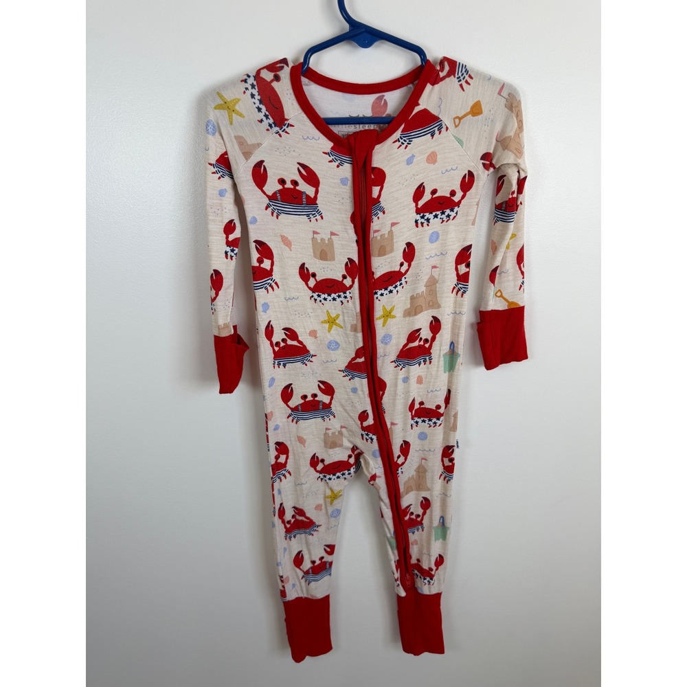 Little Sleepies Beach Buddies Bamboo Zippy 12-18 Months